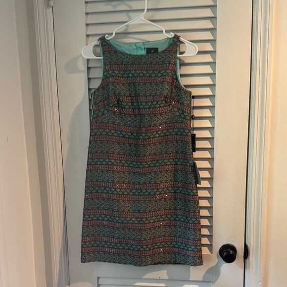 Adrianna Papell Dresses & Skirts - Adrianna Papell Multicolor Patterned Mini Dress